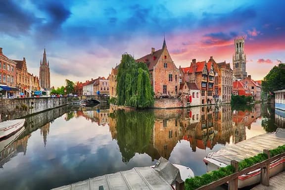 Canales de Brujas, en Bélgica