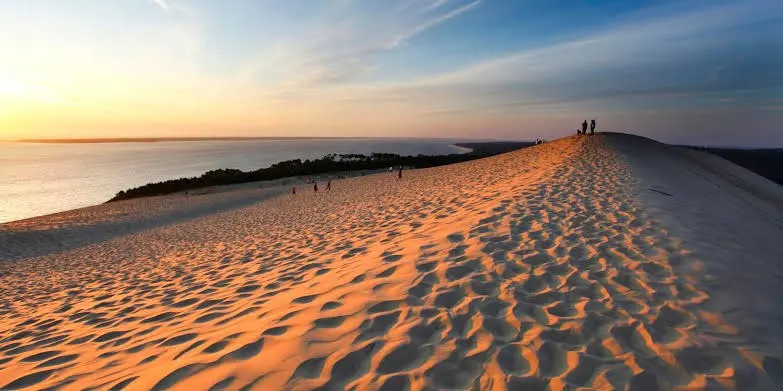 Duna de Pilat al atardecer