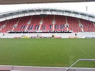 Tribuna del estadio de Munster Rugby en Limerick
