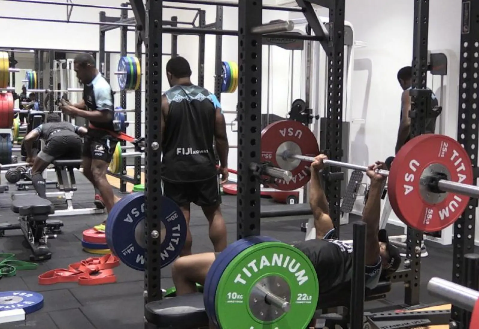 Entrenamiento en el gimnasio