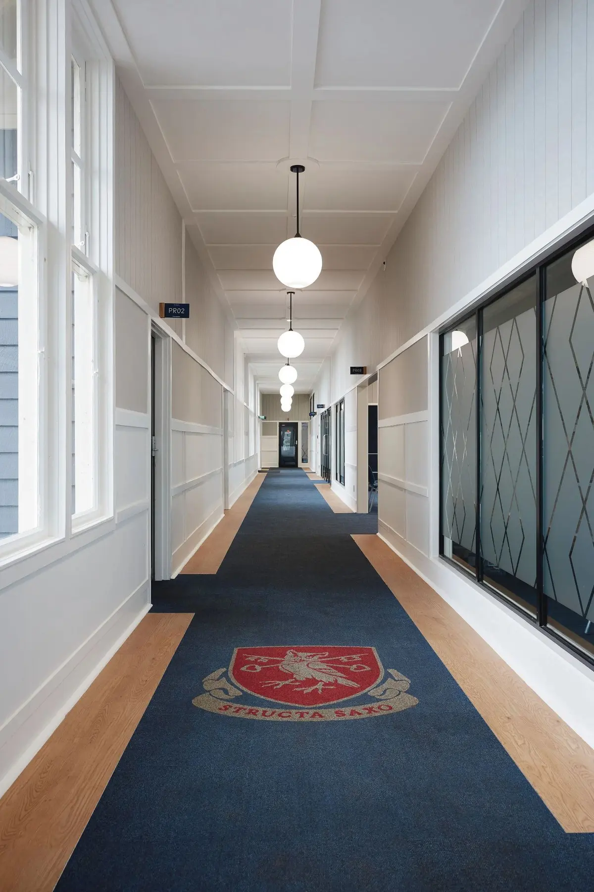 Pasillo de St. Peter's School